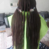 خریدار موی طبیعی خام رنگی