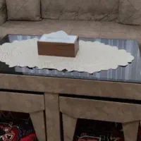 میز مستطیل خیلی شیک یک عدد بزرگ دو تا کوچک