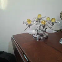 لوستر کریستالی استیل