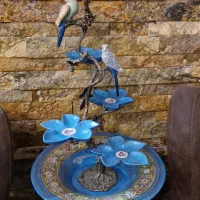 چینی برنز انتیک دکوری گلدان