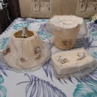 ست لوستر،جای دستمال و سطل زباله