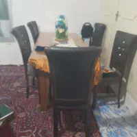 میز نهارخوری شش نفر   فروشی قیمت ۶میلیون پانصد