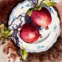 رنگ روغن  یلدایی