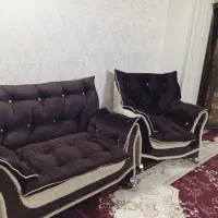 یک دست مبل راحتی تمیز و سالم به فروش میرسد|مبلمان خانگی و میز عسلی|محمدشهر, همایون ویلا|دیوار