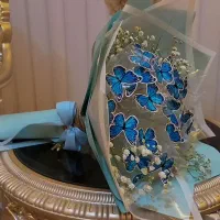 بوکت پروانه|گل مصنوعی|خمین, |دیوار