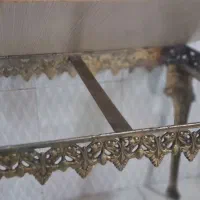 عسلی برنز قدیمی رویه ام دی اف|مبلمان خانگی و میز عسلی|تهران, فلاح|دیوار