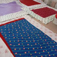 لحاف پنبه ای|رختخواب، بالش، پتو|کاشان, دروازه فین|دیوار