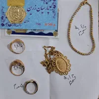مقداری طلا در حد نو