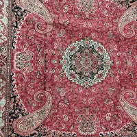 رومیزی ترمه شاه عباسی قرمز