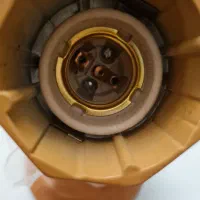 سرپیچ آویز لامپ جنس چوب طرح مدرن