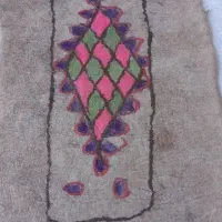 تعداد۶عددنمد با پشم گوسفندی بدون بو