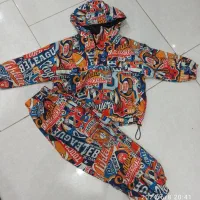 کاپشن شلوار بارونی ست