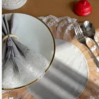 دوخت جهیزیه عروس|سفره، حوله، دستمال آشپزخانه|خمینیشهر, |دیوار