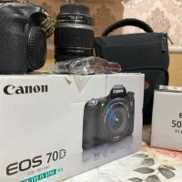 Canon 70 D|دوربین عکاسی و فیلم‌برداری|قم, انصار‌الحسین|دیوار