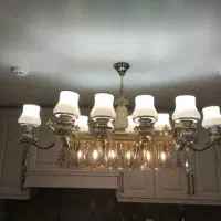 لوستر چشمک اب طلا شرایط فروش ویژه از ۳ تا ۷ آذر|لوستر و چراغ آویز|اراک, |دیوار