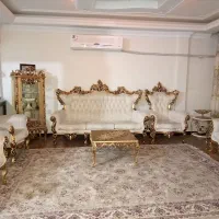 مبل سلطنتی 9 نفره|مبلمان خانگی و میز عسلی|فشاپویه, |دیوار