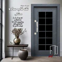 درب ضدسرقت فلز شیشه خور|مصالح و تجهیزات ساختمان|آران و بیدگل, |دیوار