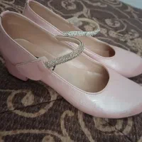 کفش دخترانه سایز۳۶ پاشنه سه سانت|کفش و لباس بچه|بندر ماهشهر, |دیوار