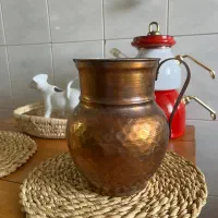 سینی و لیوان و پارچ مسی|ظروف سرو و پذیرایی|کرج, کلاک نو|دیوار