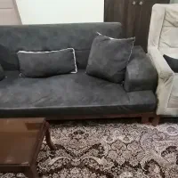 مبلمان راحتی 8 نفره تخت خواب شو استثنایی|مبلمان خانگی و میز عسلی|گرمدره, |دیوار