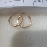 یک جفت گوشواره طلا فقط با ۱٪