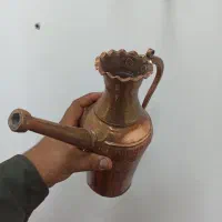 آفتابه کهنه سایز بسیار نایاب|کلکسیون اشیاء عتیقه|مراغه, |دیوار