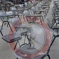 صندلی دانشجویی فایبرگلاس/محصلی/دانش آموزی دسته دار