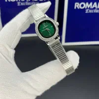 ساعت زنانه اصلی دور نگین اقساط 4ماهه