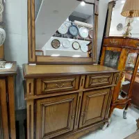 آینهکنسول(۲درب) چوبی طرح جدید|بوفه، ویترین، کنسول|ارومیه, |دیوار