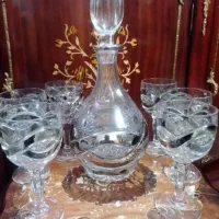 جام و گیلاس بوهمیا آنتیک