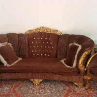 یک دست مبل دسته دوم بسیار زیبا|مبلمان خانگی و میز عسلی|سقز, |دیوار