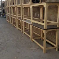 میز اتو خیاطی و جعبه جلو چرخی