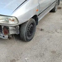 پراید دوگانه شرکتی مدل ۸۹ تصادفی