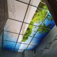 دکوراسیون داخلی سقف کاذب کناف پنل کاغذدیواری و...