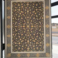 فرش حیران نگین زمرد ۱۰۰۰شانه مناسب ارزون قاجار|فرش|شیراز, عادل آباد|دیوار