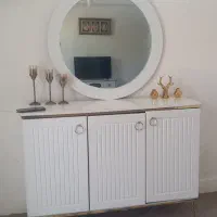 آیینه وکنسول وپشتی