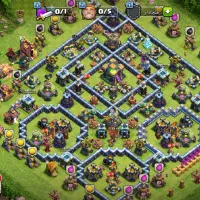 اکانت کلش تاون14 لول 181|کنسول، بازی ویدئویی و آنلاین|میبد, |دیوار