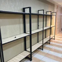 قفسه پروفیل و چوب روس