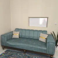 مبل ۷ نفره به همراه میز جلو مبلی|مبلمان خانگی و میز عسلی|پرند, فاز ۶|دیوار