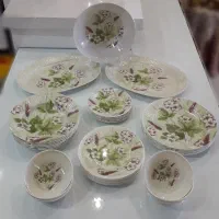 سرویس ۳۳ پارچه ملامین آکبند،پیاله ماست خوری،نعلبکی