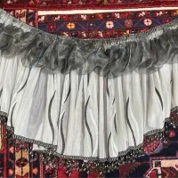 پرده اتاق خواب و کتیبه کنار سالنی