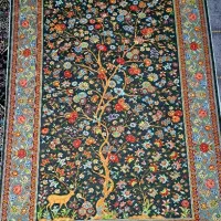 سفره و زیر سفره و روفرشی مخمل گرم بالا دورو برجسته|روفرشی|زاهدان, |دیوار