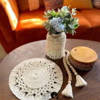 رانر مکرومه|پرده، رانر، رومیزی|مشهد, طلاب|دیوار