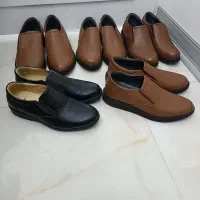 تعدادی کفش تمام چرم مردانه