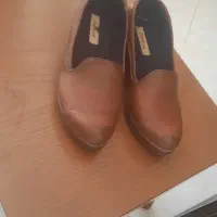 دو مدل کفش مجلسی و بیرونی رنگ مشکی و قهوه ای