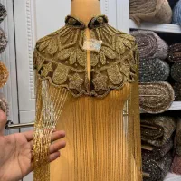 کرایه انواع سردوشی مجلسی رو دوشی سنگدوزی کریستال|لباس|شیراز, لب آب|دیوار
