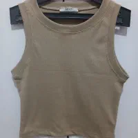 کراپ حلقه ای کرمی زنانه جذب