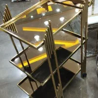 میزطلایی پذیرایی کنارسالنی