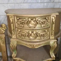 سرویس خواب و تخت خواب تمام چوب