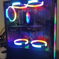 کیس کامپیوتر گیمینگ (فروش فوری)|رایانه رومیزی|نورآباد ممسنی, |دیوار